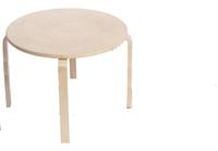 Petite table basse ronde en bois, mobilier moderne pour salon, appartement, balcon, table d'appoint pour canapé ou chevet