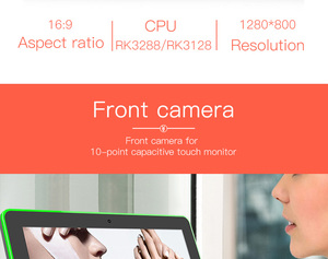 L forma capacitivo Touch Screen valutatore Feedback clienti banca ristorante ordinando RJ45 NFC POS Desktop Tablet Android - Product Image 5