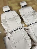 Housses de siège grises sur mesure pour Toyota Land Cruiser Pilates modèle 2015 – Accessoires intérieurs de voiture, amélioration de l'habitacle, ajustement parfait, housses de siège d'origine