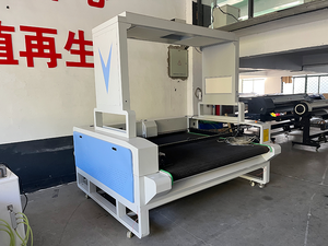 Découpeuse <span class=keywords><strong>laser</strong></span> <span class=keywords><strong>textile</strong></span> d'<span class=keywords><strong>occasion</strong></span> 1800mm*1300mm Grande vision pour le traitement des bannières et des tissus de drapeaux par sublimation - Product Image 4