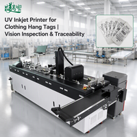 Système de traçabilité par inspection visuelle pour machine de marquage laser automatique UV d'étiquettes papier, destiné aux lignes d'étiquettes volantes de vêtements