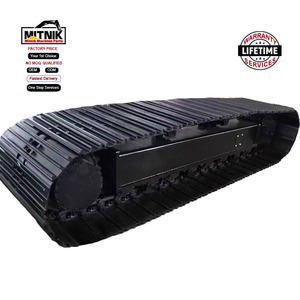 OEM tùy chỉnh 8t cao su theo dõi khung gầm hoàn chỉnh khung gầm khung gầm hệ thống với chất lượng cao - Product Image 1