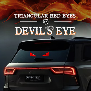 KEBOSIED New Car <b>LED</b> Decorative <b>Light</b> Eye Rear Windshield Window Car Expression Decorative <b>Light</b> - Product Image 2