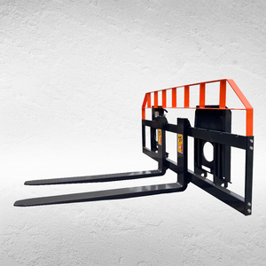 Accesorio <span class=keywords><strong>para</strong></span> Minicargadora, Horquillas <span class=keywords><strong>para</strong></span> Paletas, Accesorio <span class=keywords><strong>para</strong></span> Maquinaria de Construcción, Resistente, Estable, Acero de Alta Calidad - Product Image 1