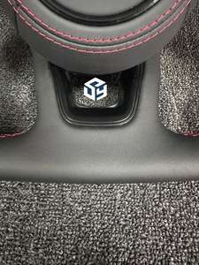 Volante in Pelle Nera/ Nero Lucido/ LED in Fibra di Carbonio per <span class=keywords><strong>Audi</strong></span> S5 A4 B8 B8.5 B9 RS5 RS6 A6 C7 S7 A7 S8 A3 A8 TT - Product Image 5