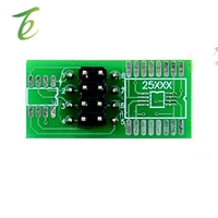 Satu set lengkap klip uji SOP8 + CH341 gold + adaptor 1.8V + pembakar SOP8 ke DIP8
