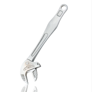Llave de trinquete adaptable rápida tipo garra de cangrejo, ajustable, de acero Cr-Mo, autoajustable, para reparación automotriz y fontanería - Product Image 2