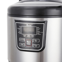 Cuisinière à riz automatique en acier inoxydable de 4/5/6 litres, fabricant direct d'usine en gros, cuisine intelligente, avec tasse à mesurer