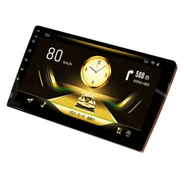 Vente en gros 9/10 pouces universel Android lecteur multimédia de voiture DVD écran tactile 2Din Gps Navigation autoradio
