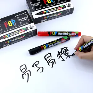 थोक कार्यालय और स्कूल शैली 8 रंग गैर-toxical सूखी मिटा सफेद बोर्ड मार्कर पेन व्हाइटबोर्ड मार्कर