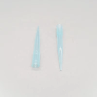 Pointes de micropipette jetables en plastique bleu de haute qualité en polypropylène PP 10ul 200ul 1000ul 1250ul pour laboratoire