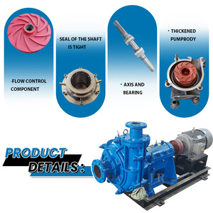 Bomba de Lodos de Alta Presión de 5 Pulgadas 80ZJ con Opción OEM, Caudal de 40-242 M/h, Potencia de 37KW, OEM ODM - Product Image 4