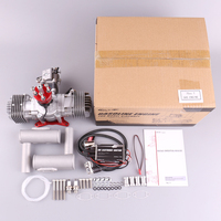 Nouveau moteur à essence RCGF 70cc bicylindre avec silencieux/allumage/bougie d'allumage pour avion modèle réduit RC