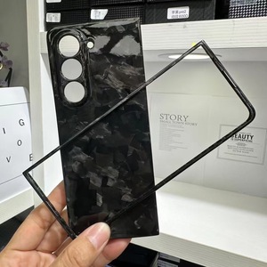 Funda de teléfono de fibra de carbono Real <span class=keywords><strong>2023</strong></span> para <span class=keywords><strong>Galaxy</strong></span> Z Fold 5 fibra de aramida Z Fold 3/4 funda de teléfono - Product Image 6