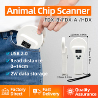 Lector de microchip para mascotas con Bluetooth, lector de identificación de Animal RFID inalámbrico, escáner de etiquetas de identificación de animales, escáner de mano, lector de etiquetas de animales
