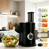 Machine à Salade Anbo : Hachoir Rotatif Multifonctionnel pour Fruits et Légumes, Appareil de Cuisine Essentiel