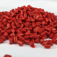 Pigment de couleur de bonne performance, lot principal rouge et mélange maître de couleur pour sacs en plastique pp hdpe