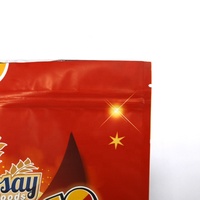 Poches en Plastique pour Emballage de Chips de Banane et Pop-corn, en Feuille d'Aluminium avec Laminage Personnalisé et Scellage à Chaud