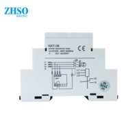 Relais de tension miniature scellé NXT-04B pour la surveillance et la protection des réseaux électriques monophasés/triphasés CA