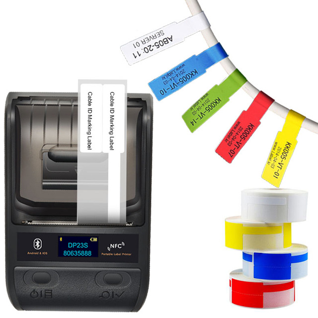 Portable Cable Marking Machine Portable Sticker Cable Label Printer