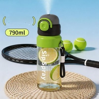 Bouteille de lait pour bébé en PPSU résistant à la température. Gourde de sport portable grande capacité. Peut être lavé au lave-vaisselle.