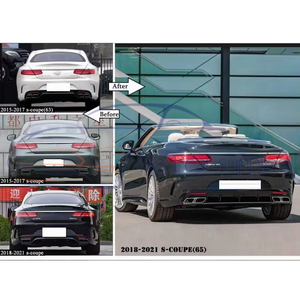 Auto Body Systems S400 S450 S500 C217 Facelift Parachoques de plástico Tamaño OE Se adapta perfectamente 2014-2021 S <span class=keywords><strong>Coupe</strong></span> W <span class=keywords><strong>C</strong></span> S65 Kits - Product Image 5