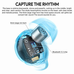 Audífonos Intrauditivos Cómodos para Dormir de Lado SKJ con Indicador LED 5.3, Chipset JL, Resistencia al Agua IPX4, Sonido Estéreo de Alta Fidelidad, 20h, Tipo-C - Product Image 5