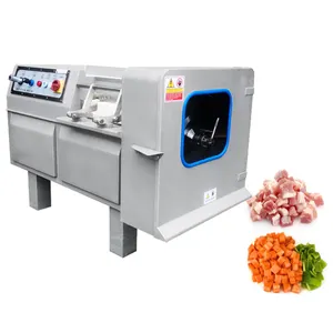 Meat Dicer automatic frozen meat block cube cutting chicken cutting machine