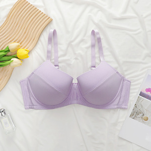 <span class=keywords><strong>Reggiseno</strong></span> in pizzo senza cuciture per tutti i giorni <span class=keywords><strong>con</strong></span> copertura completa per donna Plus Size senza fodera <span class=keywords><strong>con</strong></span> <span class=keywords><strong>ferretto</strong></span> <span class=keywords><strong>Non</strong></span> <span class=keywords><strong>imbottito</strong></span> - Product Image 3