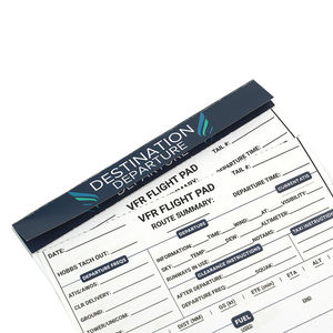 맞춤형 원스톱 서비스 프라이빗 고급 비행기 파일럿의 로그북 쉬운 찢기선 OEM 서비스 - Product Image 5
