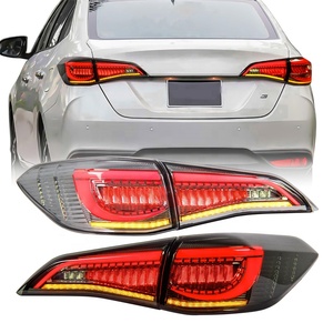 Pour Toyota <span class=keywords><strong>Vios</strong></span> 2018 <span class=keywords><strong>2019</strong></span> 2020 2021 2022 2023 LED feu arrière pare-chocs arrière feu stop clignotant d'avertissement feu arrière - Product Image 1