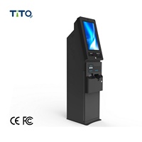 Kiosque de Rédemption Billet-Entrée-Billet-Sortie avec Distributeur de Billets et Slot Skyline pour Parc d'Attractions - Garantie 1 An Langue Anglaise