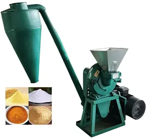 Broyeur électrique à usage domestique pour blé/riz/haricot/maïs/maïs/broyeur à grains 60 -- 500 kg/h
