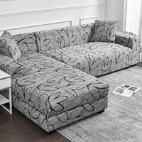Housse de Canapé Jacquard Sur Mesure Universelle pour Salon, Housse Extensible de Protection Anti-Salissure pour Animaux de Compagnie, Décoration de Maison Tendance