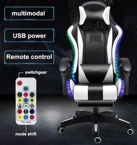 Miễn Phí Mẫu Ca Tùy Chỉnh Văn Phòng RGB Silla Gamer Para De Oficina Mềm Độn Rocking Màu Hồng Dễ Thương Video Trò Chơi Máy Tính Chơi Game Ghế - Product Image 2