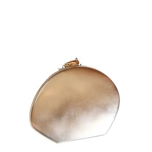 Euro-American Cross-Border Golden High-End Handmade PU Woven Polyester Metallic Design <b>Clutch</b> Crossbody Bag Tanjing - Product Image 5