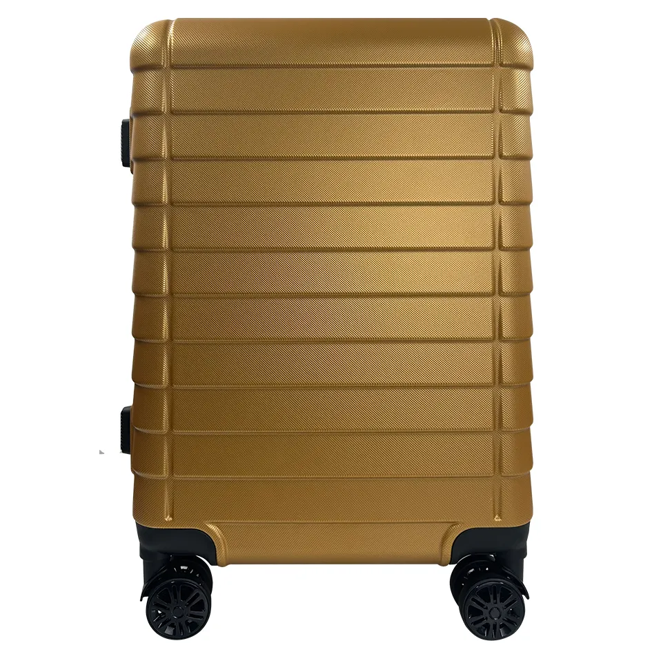 באיכות גבוהה ABS רוכסן נסיעות מזוודות עמיד למים לוגו מותאם אישית מקרה עגלת נמוך MOQ נייד קשיח מעטפת בטיחות לשאת במזוודה