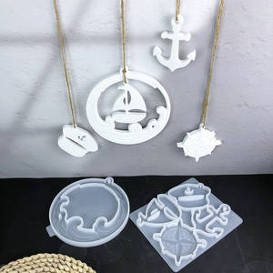 Moule en silicone pour résine fait main, style DIY, ornements décoratifs et outils pour gâteaux, pour la fabrication de résine, moule en plâtre - Product Image 1