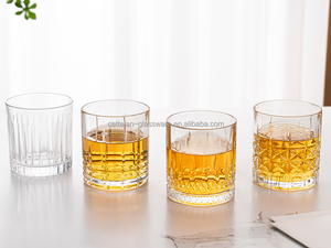 Vaso de <span class=keywords><strong>Whisky</strong></span> Prensado de Buena Calidad <span class=keywords><strong>y</strong></span> Económico con Volumen de 300 ml, Vasos Grabados - Product Image 1