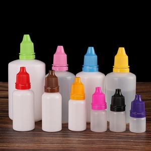 5ml 10ml 15ml 20ml <span class=keywords><strong>30ml</strong></span> 50ml 100ml vòng màu sắc tự nhiên <span class=keywords><strong>PE</strong></span> chai nhựa mắt thả chai <span class=keywords><strong>PE</strong></span> nắp ống nhỏ giọt chai - Product Image 2