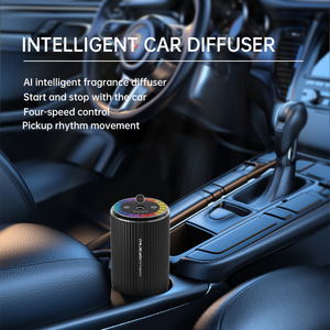 Projection rvb lumières USB 5V <span class=keywords><strong>50ml</strong></span> 1.5W diffuseur d'aromathérapie <span class=keywords><strong>de</strong></span> voiture nouveau Design déplacer musique huile essentielle sans <span class=keywords><strong>eau</strong></span> pour hôtels - Product Image 4