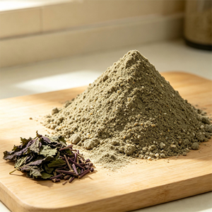 Polvere di Foglie di Perilla 100% Pura, Non Solfurata, Materia Prima per Spezie da Cucina, Vendita all'Ingrosso - Product Image 1