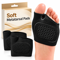 Coussinets en gel pour l'avant-pied, inserts métatarsiens antidérapants pour hommes et femmes, soulagement efficace de la douleur pour la métatarsalgie et le neurome