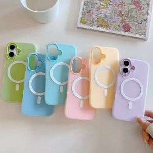 เคสโทรศัพท์ซิลิโคน TPU สำหรับ <span class=keywords><strong>iPhone</strong></span> 17 <span class=keywords><strong>Pro</strong></span> <span class=keywords><strong>Max</strong></span> สีมาการอง <span class=keywords><strong>12</strong></span> สี แบบ OEM ป้องกันการกระแทก ขายส่ง - Product Image 6