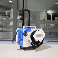 Nouvelle machine de nettoyage au laser à fibre portable 200W 300W 500W pour pierre, aluminium, PVC, bois, métal, pour l'élimination de la peinture, de la rouille, de l'huile et des graffitis