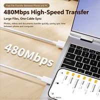 Kabel Charger USB C Super Cepat 120W Termurah, Kabel Data Pengisian Cepat Pintar 6A Tipe-C 3.0 3.1 untuk iPhone Android