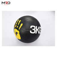 Balón Medicinal de Alta Calidad del Tamaño de la Palma de la Mano con Excelente Agarre; Apto para Yoga y Uso en el Gimnasio