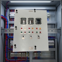 Armoire de commande d'instruments personnalisée IP54 380V, appareillage basse tension en acier au carbone pour usines chimiques industrielles