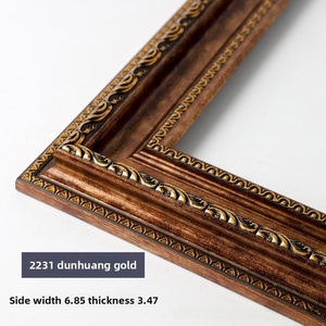 Factory Popular America Style Decorative Photo Frame <b>Plastic</b> Customized <b>Plastic</b> Mold <b>Plastic</b> Wall Frame <b>Strips</b> - Product Image 3