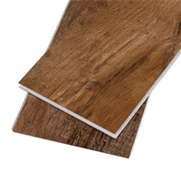 Venta al por mayor impermeable peso ligero interior de plástico clic SPC suelo de vinilo